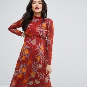 ASOS MATERNITY Midi Floral Dress